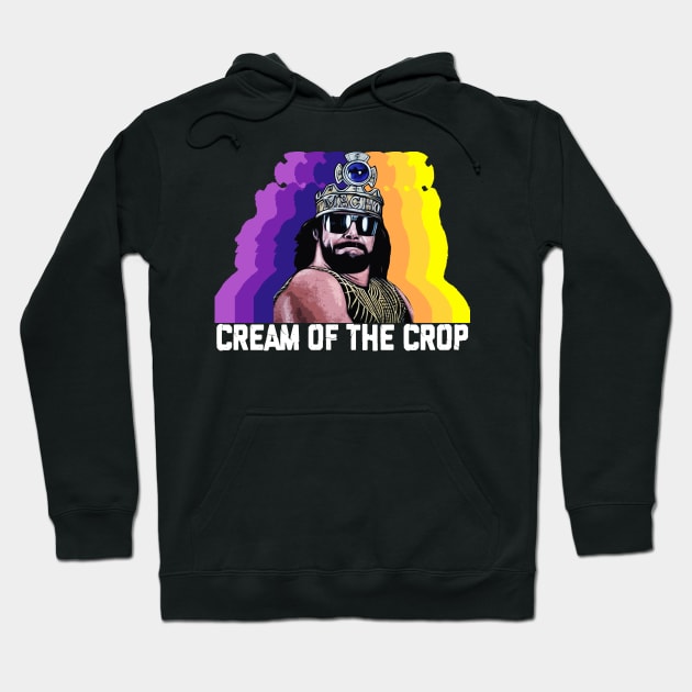 Cream Of The Crop Retro Fade Hoodie by Fijakilsa